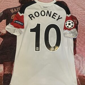 Wayne Rooney 2010/11 Manchester United UCL Final Authentic Soccer Jersey