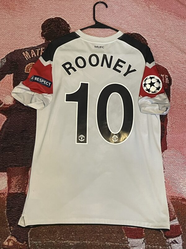 Wayne Rooney 2010/11 Manchester United UCL Final Authentic Soccer Jersey