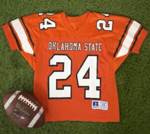 Vintage Oklahoma State Russell Athletic Barry Sanders Era Game Jersey