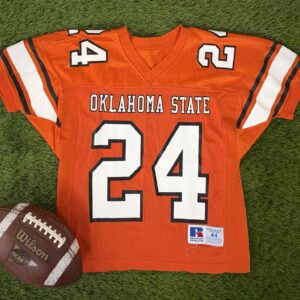 s-l1600-24 Vintage Oklahoma State Russell Athletic Barry Sanders Era Game Jersey