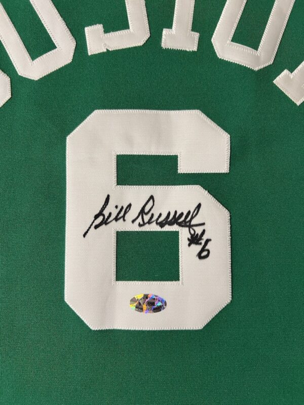 Bill Russell Autographed 1962 Boston Celtics Mitchell & Ness Jersey